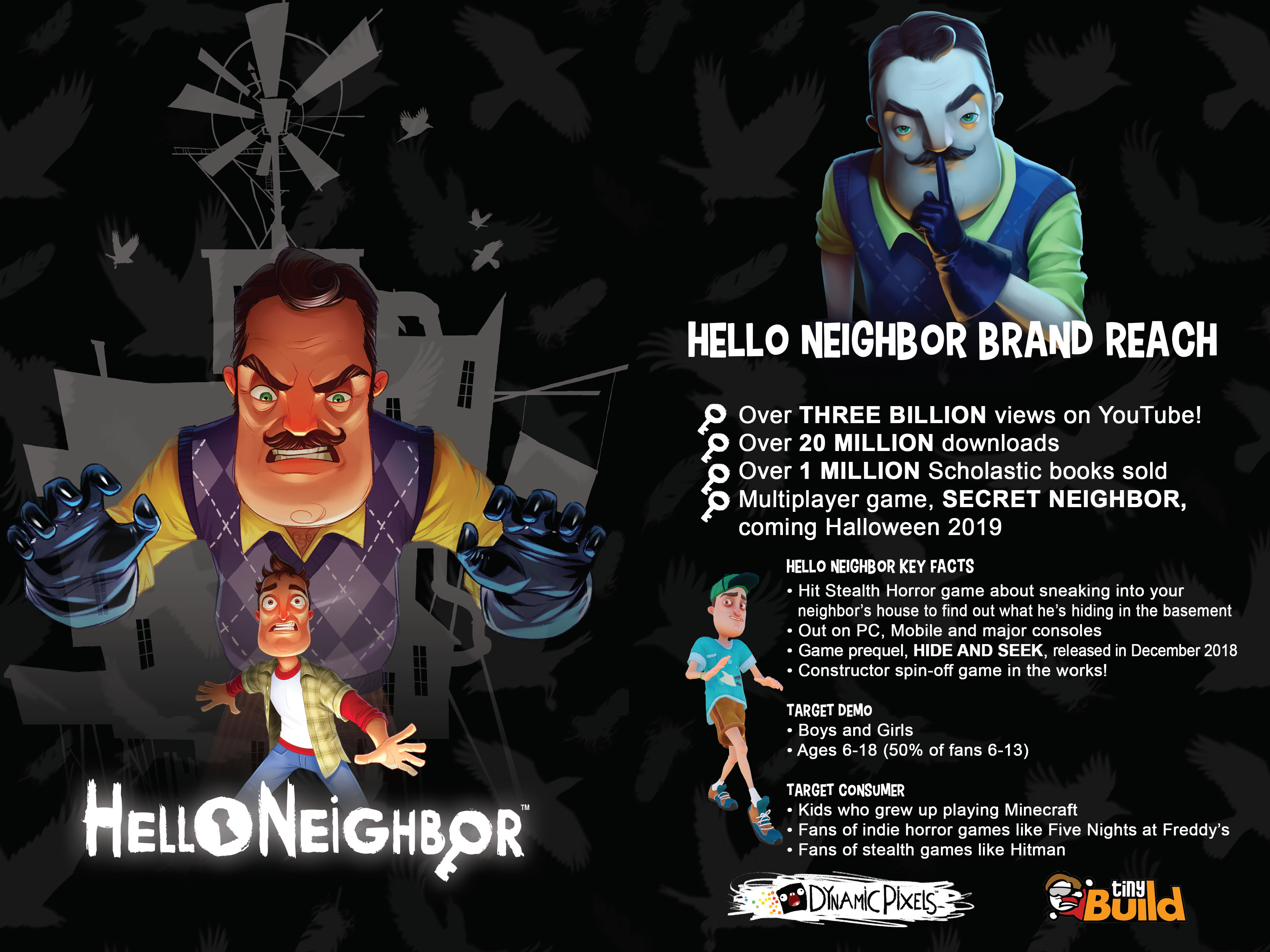 TinyBuild: Hello Neighbor indie game hits 30 million downloads